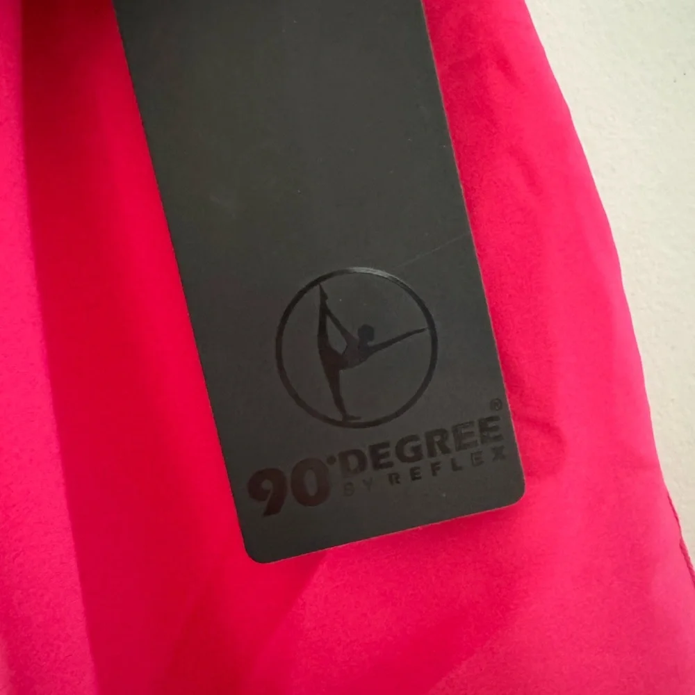 NWT 90 Degrees by Reflex Lightstreme Hypersonic Layered Skort, XL, preppy sorbet